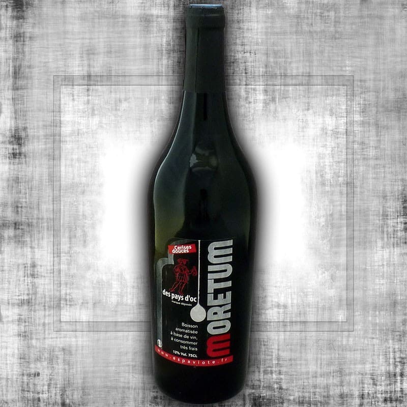 Moretum à la cerise douce - vin du moyen age - 75cl