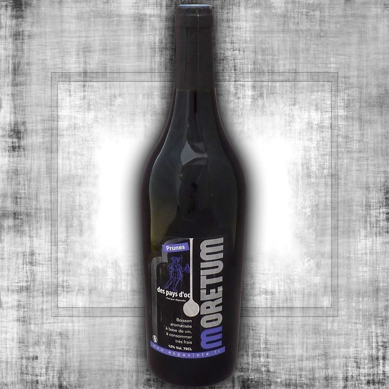 Moretum à la prune noire - vin médiéval - 75cl