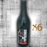 Set of 6 red hypocras