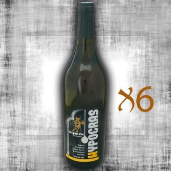 Lot de 6 hypocras blanc