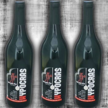 Lot de 3 hypocras rouge