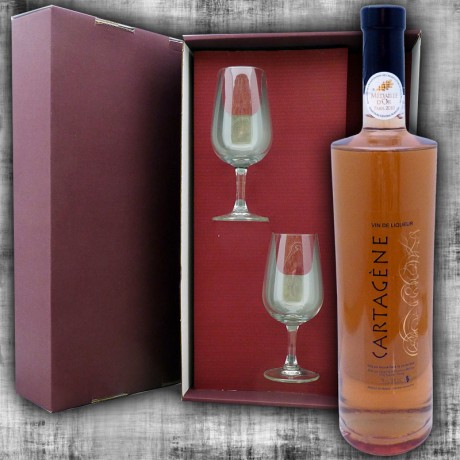 Coffret Cartagène 2 verres de dégustation
