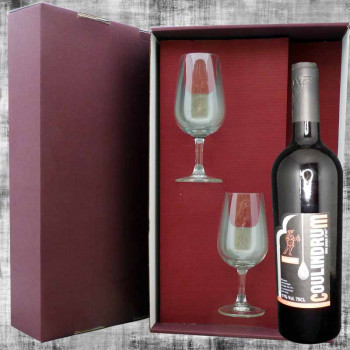 Coffret  Coulindrum et 2 verres de dégustation