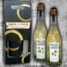 Coffret Cadeau 2 bulles de Ruche Extra Brut Litchi et Lavande 75cl